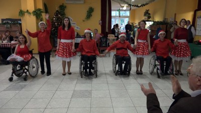 Szeretetünnepet tartottak a mozgássérültek