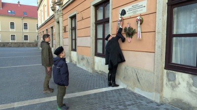 Az egri gyalogezredre emlékeztek