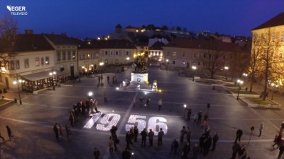 A forradalom leverésére emlékeztek