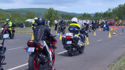 Motoros nyílt napot tartottak a rutinpályán