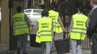 A Grőber temetőt tették rendbe a fogvatartottak