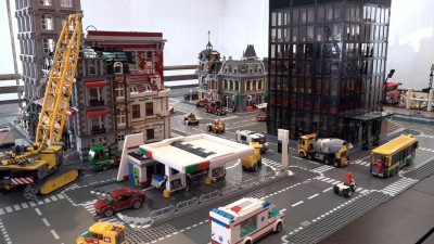 Kocka kiállítás: Lego-modellek a Máraiban