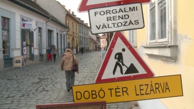 Forgalmi rend változás a belvárosban