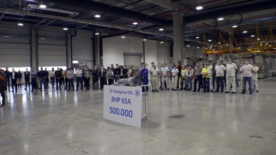 Legyártotta az 500 ezredik váltót a ZF-Hungária
