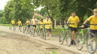 Duatlon testnevelés óra a Keményben