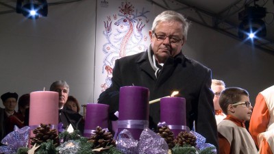 Adventi gyertyagyújtás