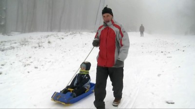 Megérkezett az igazi tél, havazott a Kékesen