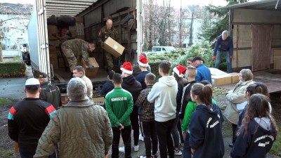 Adományok a német tartalékosoktól