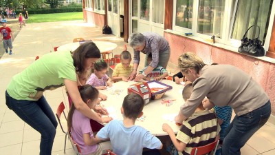 Kézműves program a felsővárosi ovisoknak